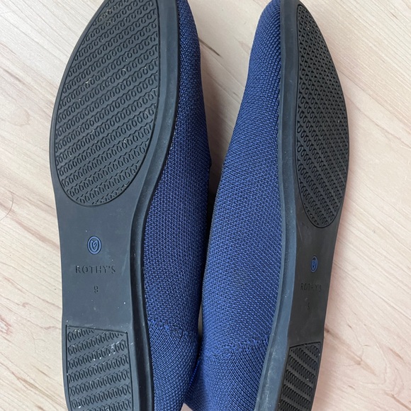 Rothy’s The Loafer Size 9 Navy Blue - EUC! - Picture 2 of 3